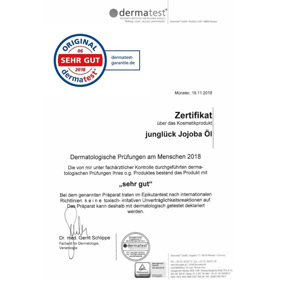 Version 1.0.0 100ml Bio Jojobaöl kaltgepresst für Haut und Haare – 100 % rein, vegan & natürlich – JUNGLÜCK