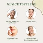 200ml Jojobaöl BIO Kaltgepresst – Intensivpflege für Haut, Haare & Nägel – Satin Naturel