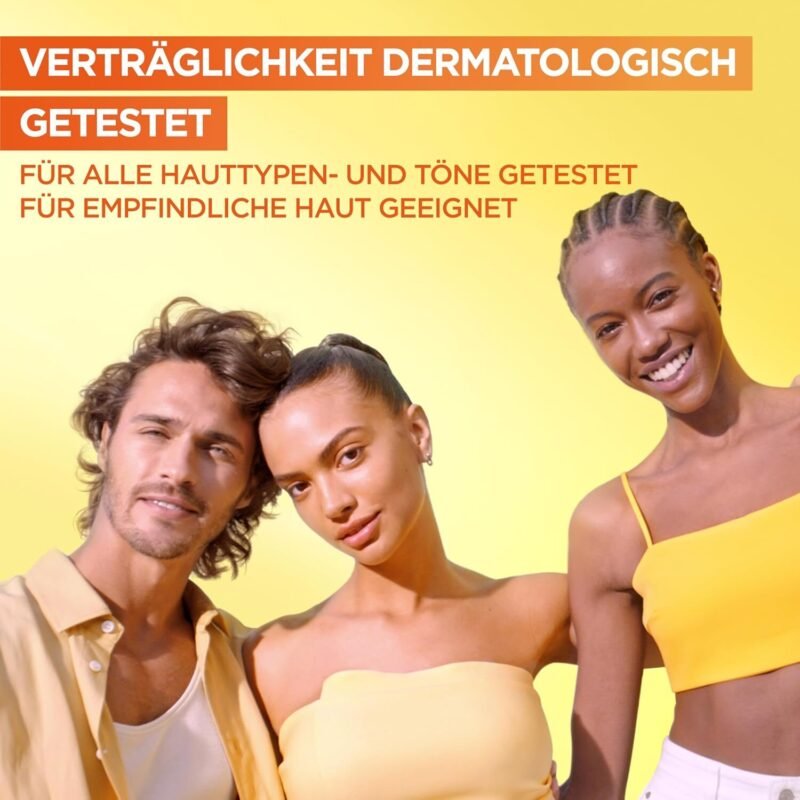 30ml Vitamin C Glow Booster Serum – Für strahlenden, ebenmäßigen Teint – Garnier