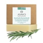 Bio Rosmarin Seife handgemacht – 95g, mit ätherischem Öl & Karitébutter, vegan