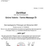 500ml Tantra Massageöl mit Kokosduft – Fruchtiges Körperöl für Entspannung & Wellness – GRÜNE VALERIE