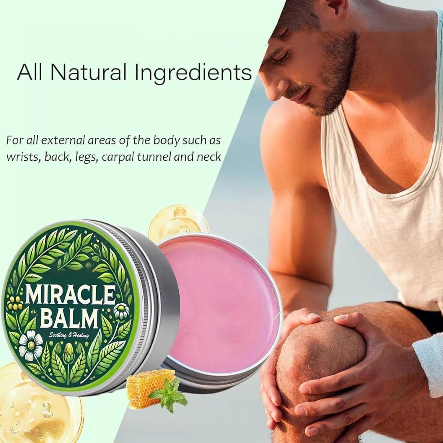 2x Kräuterbalsam zur Linderung körperlicher Beschwerden – Miracle Balsam