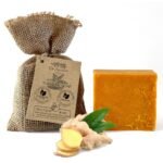 Bio Kurkuma Seife – handgemachte Naturseife, vegan, ohne Chemikalien, für gleichmäßigen Hautton