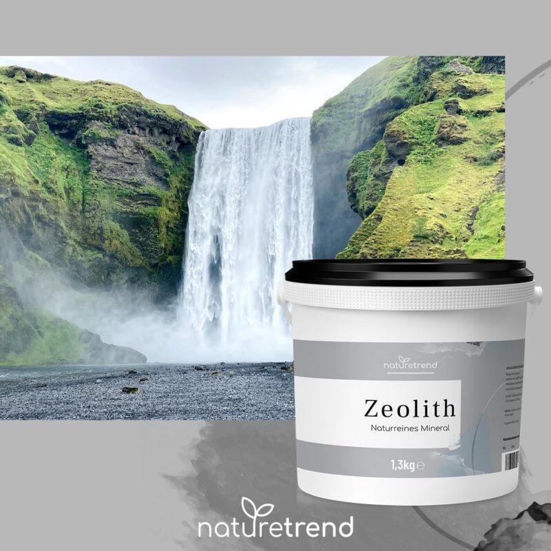 1,3 kg zeolith pulver naturrein 94% – Premium Qualität, extra fein gemahlen