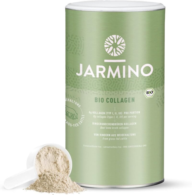300g JARMINO Bio Kollagen Pulver vom Weiderind – grass-fed, Collagen Peptide