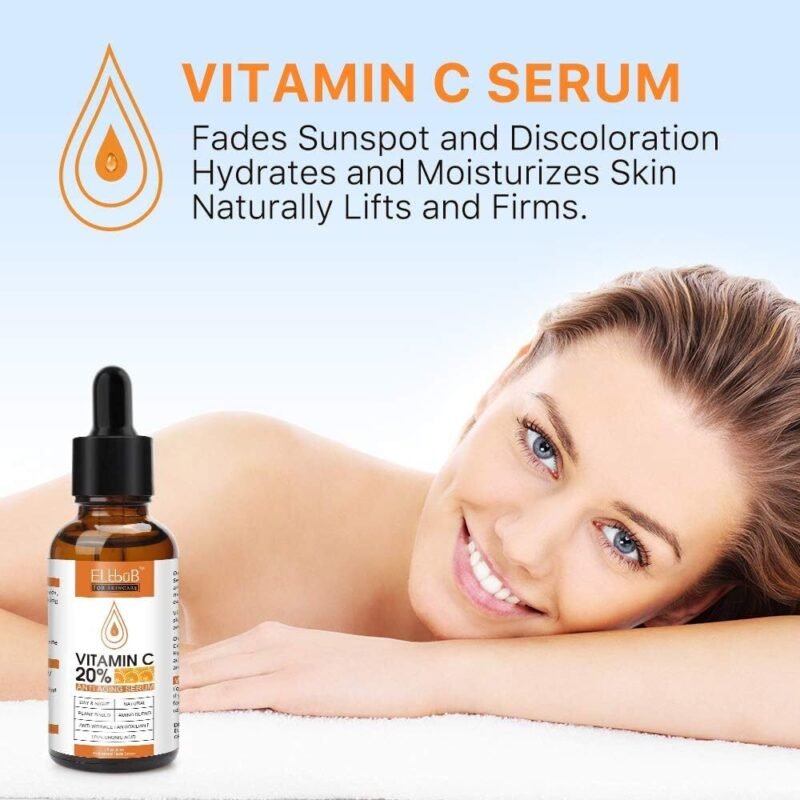 Gesichtspflege Serum Set mit Vitamin C & Hyaluron – Anti-Aging Pflege