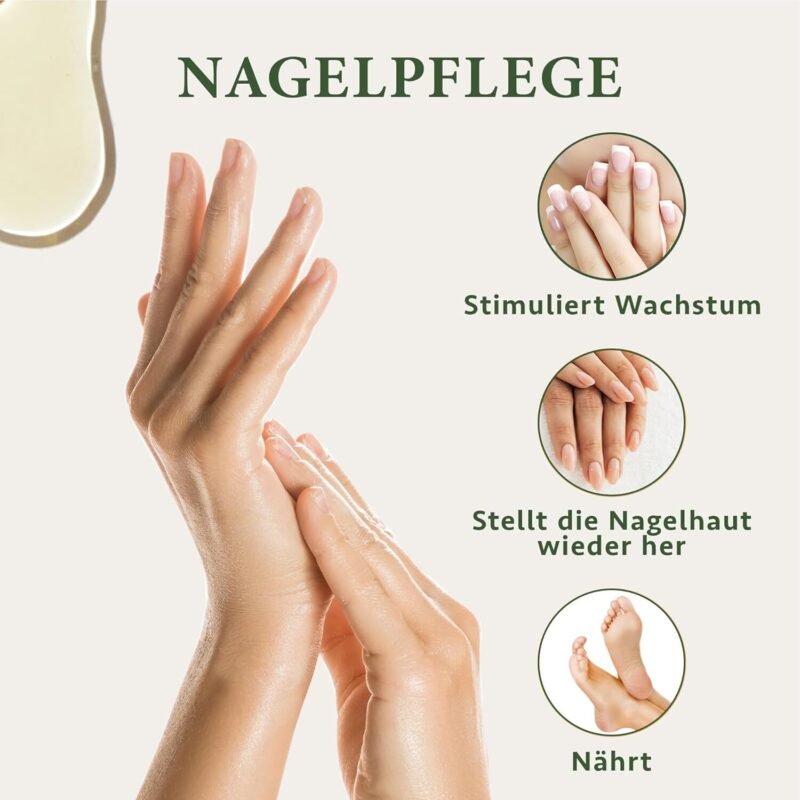 200ml Jojobaöl BIO Kaltgepresst – Intensivpflege für Haut, Haare & Nägel – Satin Naturel