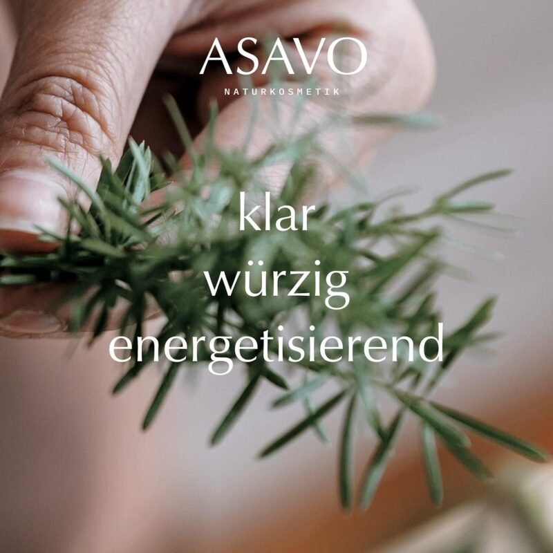 95g Bio Rosmarin Seife handgemacht – Naturseife mit ätherischem Rosmarinöl & Karitébutter, vegan