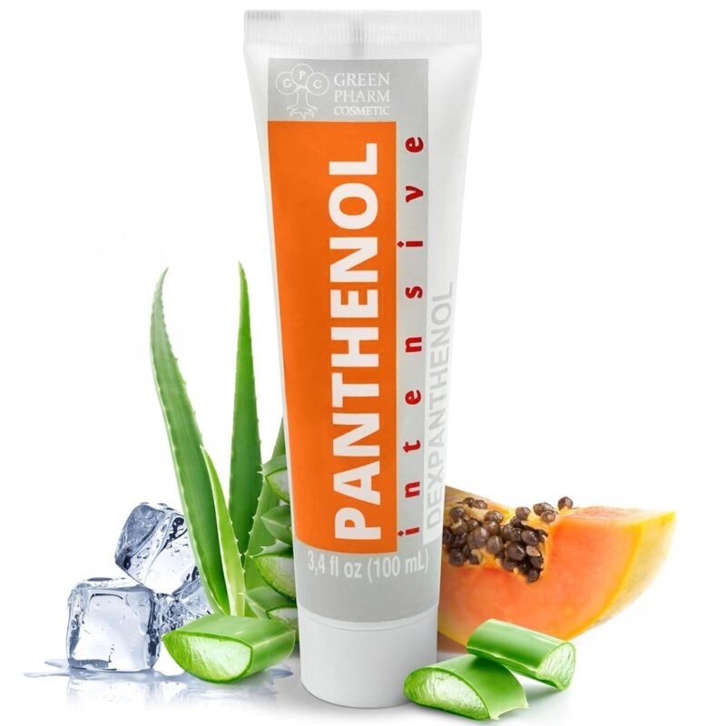 100ml Panthenol Creme intensiv mit Aloe Vera und Hyaluronsäure
