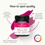 250 g manuka honig mgo 829+ / umf 20+ roh und aktiv – New Zealand Honey Co.