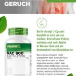 240 nac husten Kapseln – Hochdosiertes NAC 800 mg – Vegan, Laborgeprüft
