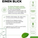 240 nac husten Kapseln – Hochdosiertes NAC 800 mg – Vegan, Laborgeprüft