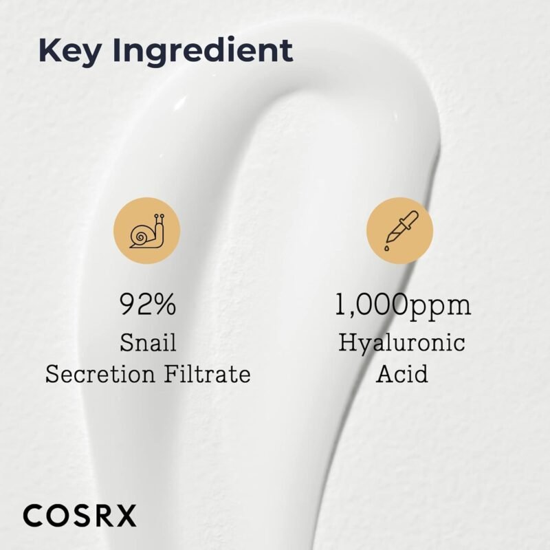 200g Snail Mucin Gesichtscreme – Feuchtigkeit & Anti-Falten für sensible Haut | COSRX