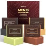 Herrenseife mit Peeling für Körper und Gesicht – 4×100g, Naturseife für Männer, handgemacht