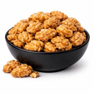 Erdnussberge in gesalzenem Karamell