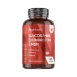 180 msm kapseln glucosamin chondroitin & msm mit Vitamin C, Kurkuma und Hyaluronsäure
