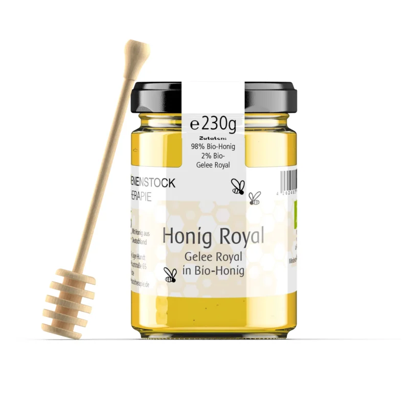 230 g gelee royal in bio honig – natürliche Honigmischung mit Gelee Royal