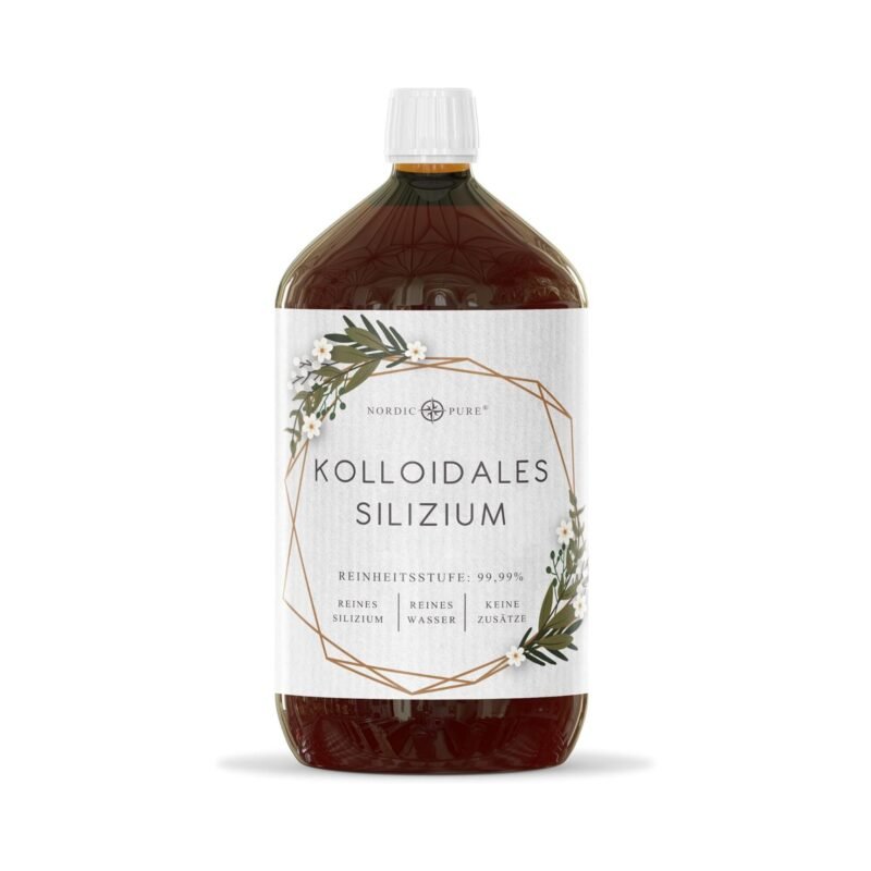 1000ml kolloidales silizium 50ppm organisch in Reinstwasser – Nordic Pure