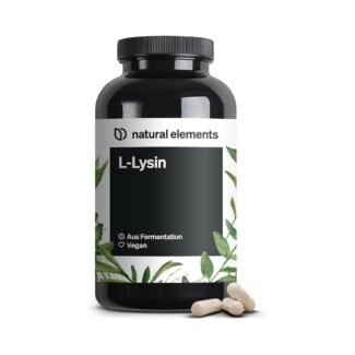 365 l-lysin kapseln – 800 mg reines L-Lysin aus pflanzlicher Fermentation, vegan