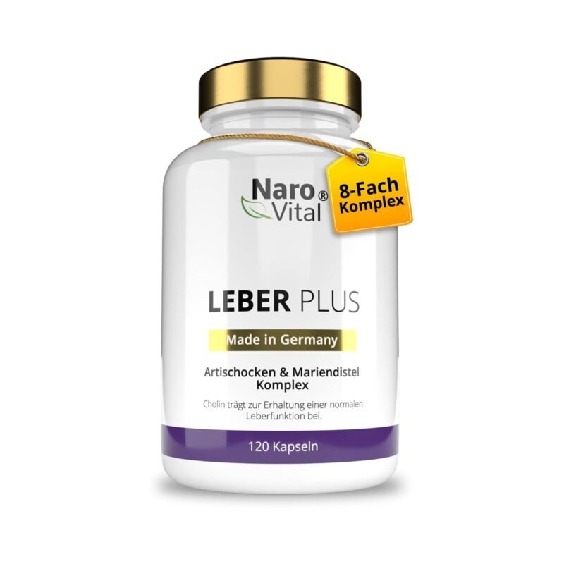 120 kapseln leber kur mariendistel kapseln hochdosiert mit 80% Silymarin, Artischocke, Löwenzahn, Curcuma, Desmodium und Cholin