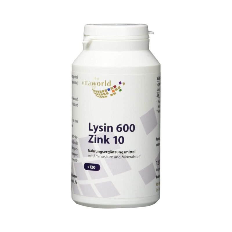 100 l-lysin kapseln – 500 mg hochdosiert, essentielle Aminosäure