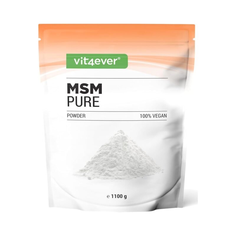 1,1 kg msm pulver – reines kristallines MSM Pulver, vegan