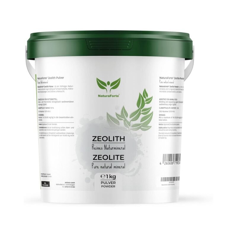1 kg zeolith pulver klinoptilolith 92% – Vulkanerde extra fein gemahlen
