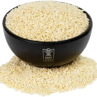 1 kg geschälter Sesam – nussig und gesund
