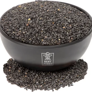 1 kg Schwarzer Sesam – nussig und gesund