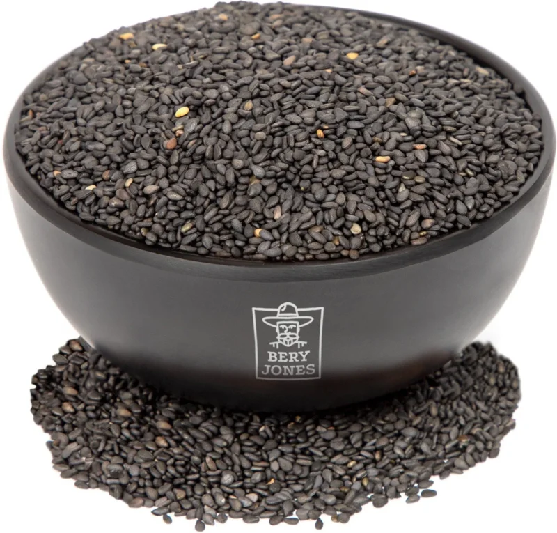 1 kg Schwarzer Sesam – nussig und gesund