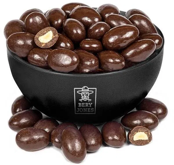 Mandeln in Zartbitterschokolade 500g – gesunder Snack mit dunkler Schokolade