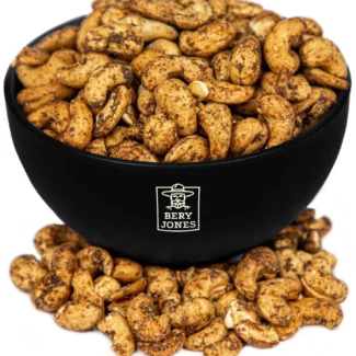 500g geröstete Cashews Meersalz und Pfeffer – würzig und knusprig