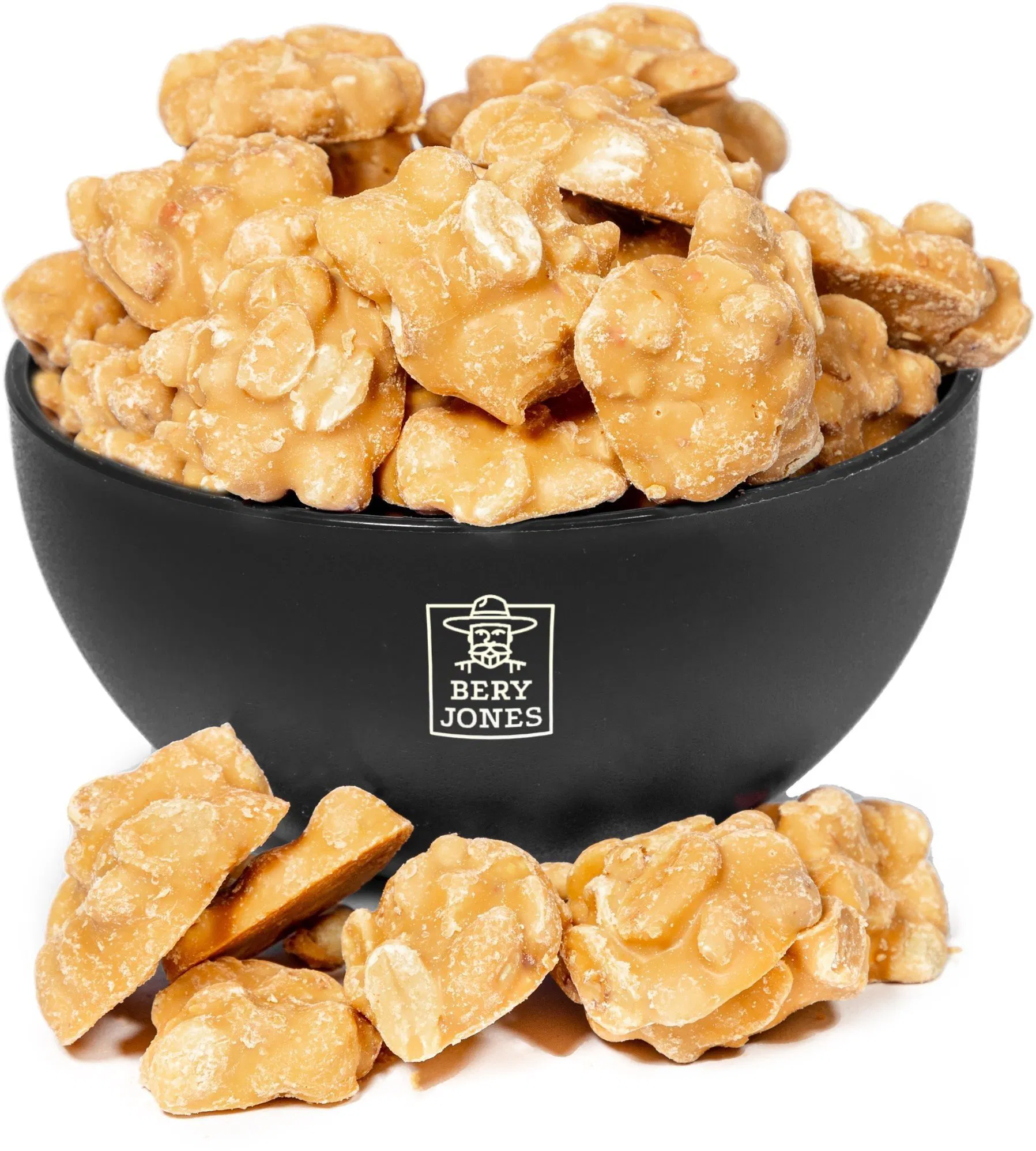 SPTbery145 Erdnussberge in gesalzenem Karamell 500g – süßer Snack mit knackigen Erdnüssen