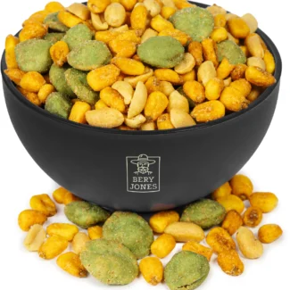 1 kg Erdnüsse mit Wasabi und Mais – würzig und knusprig