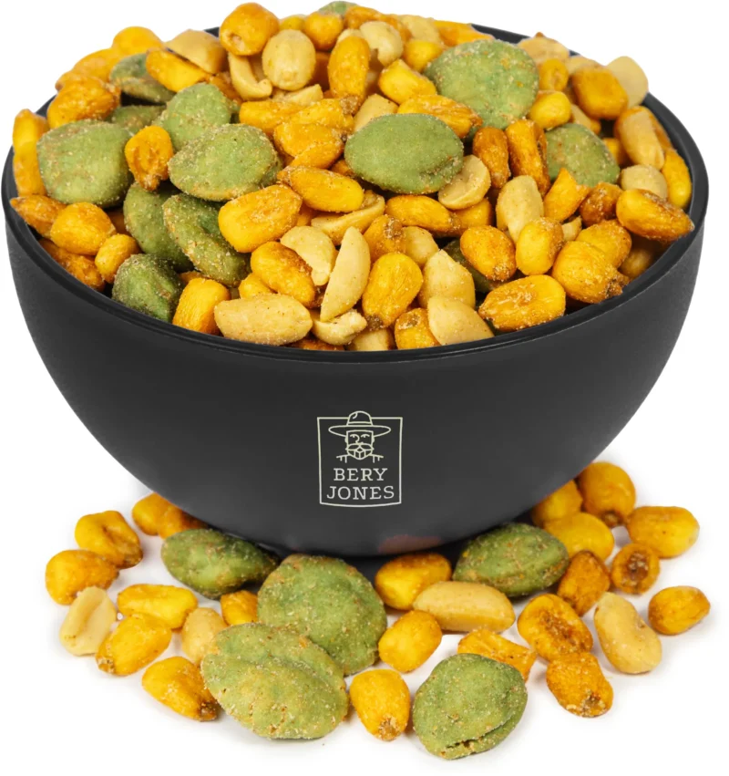 1 kg Erdnüsse mit Wasabi und Mais – würzig und knusprig