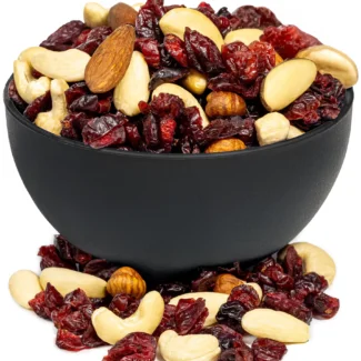 1 kg Gemischte Nüsse mit Preiselbeeren – knackig und natürlich