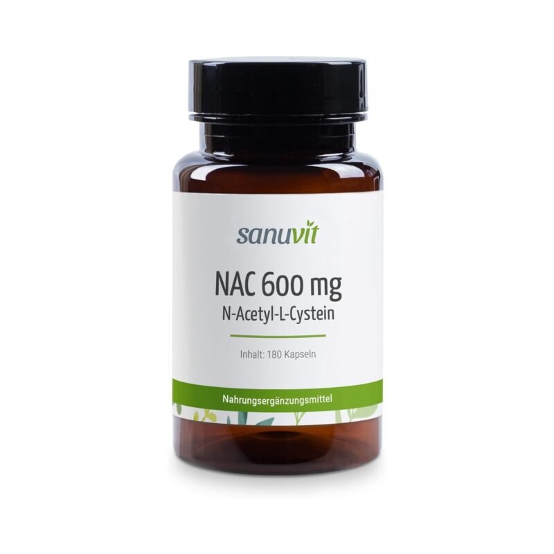 180 nac husten Kapseln – hochdosiert und vegan