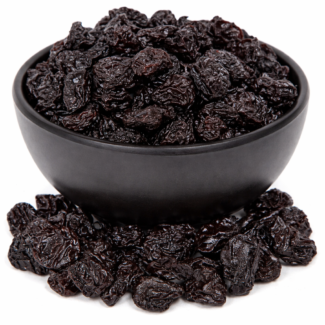 Schwarze Riesige Rosinen