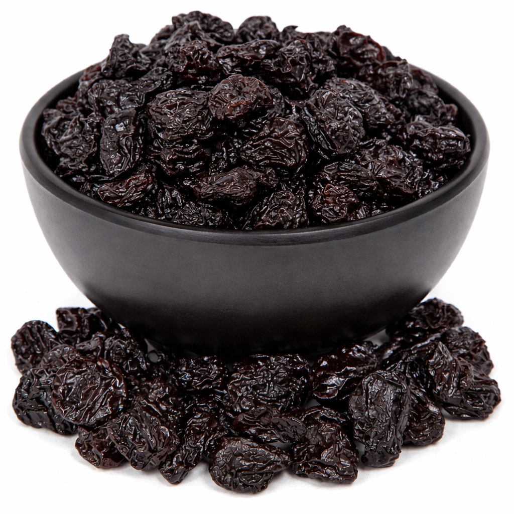 Schwarze Riesige Rosinen
