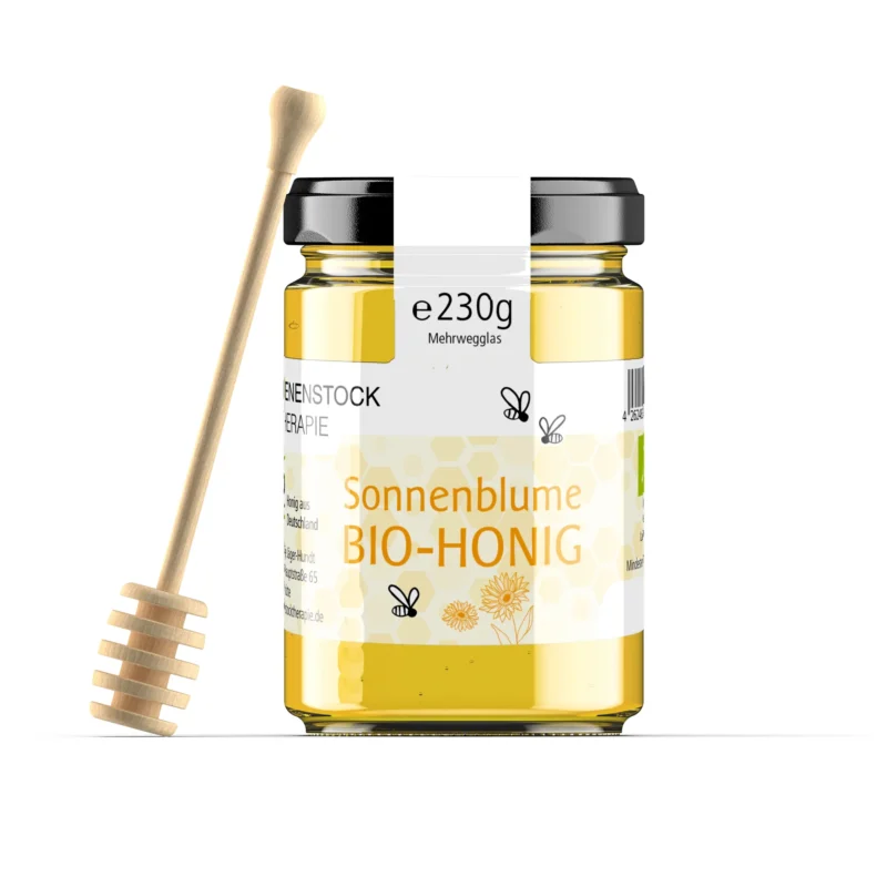 230 g bio sonnenblumenhonig – mild und aromatisch