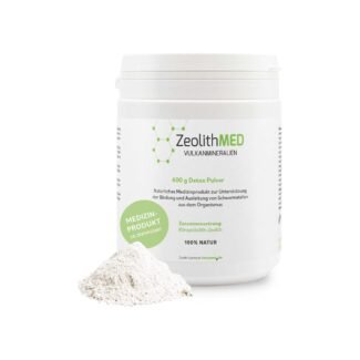 400 g zeolith detox pulver Medizinprodukt zur Entgiftung von Schwermetallen und Darmreinigung