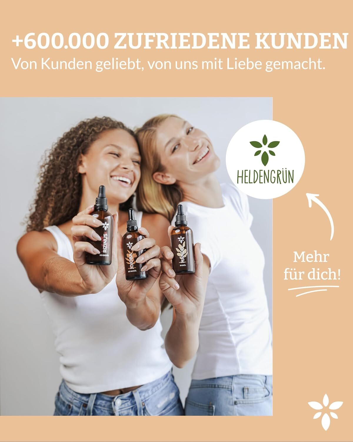 Bio Mandelöl für empfindliche Haut – 100 % naturrein, kaltgepresst & dermatologisch getestet für sanfte Pflege