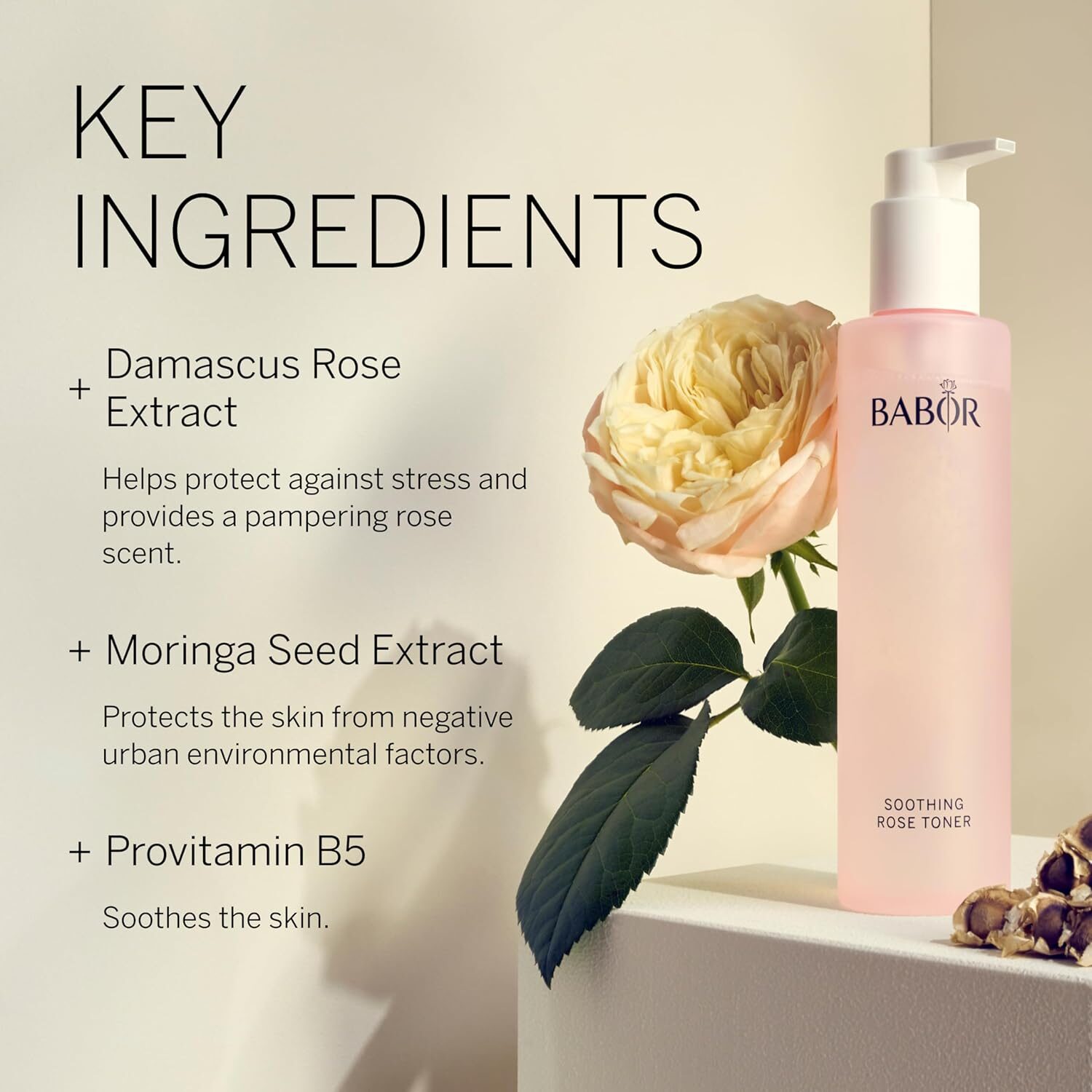 200ml Rose Toning Essence – Tonisierendes und beruhigendes Gesichtswasser – BABOR