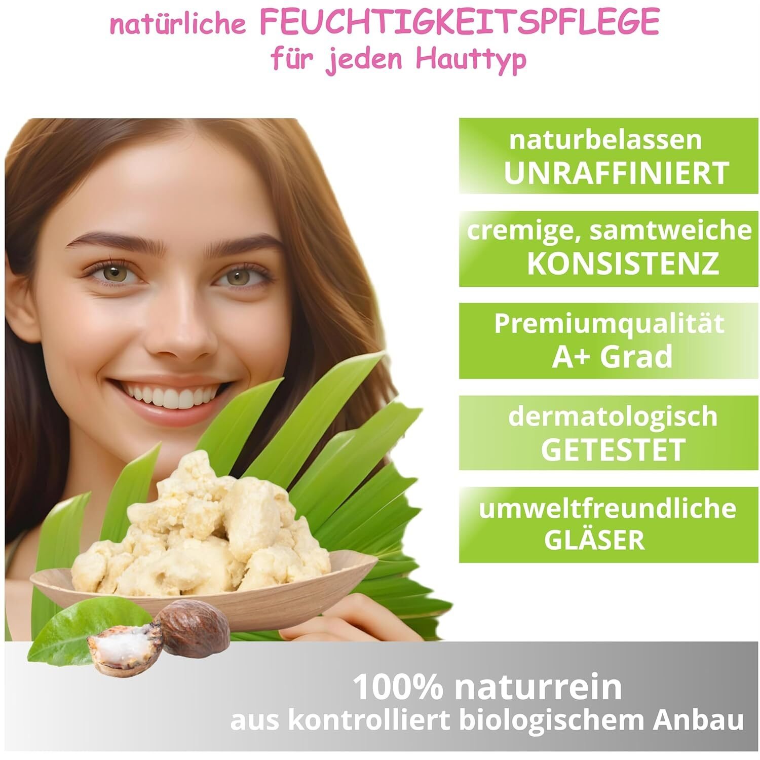 a8dd208b4c34061c836c0b7e8b2c9467.jpg 2x500ml Bio Sheabutter unraffiniert – Glas, plastikfrei & parfümfrei