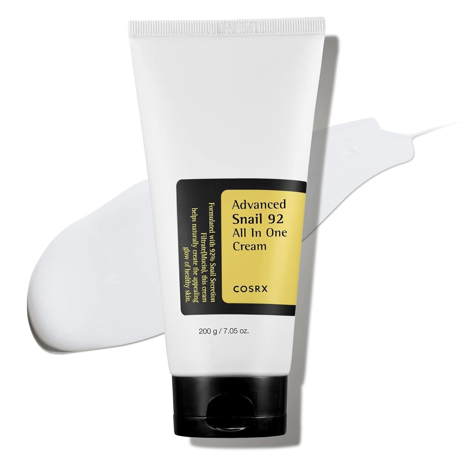 Snail Mucin Gesichtscreme – 200g, feuchtigkeitsspendend, anti-falten, koreanische Hautpflege