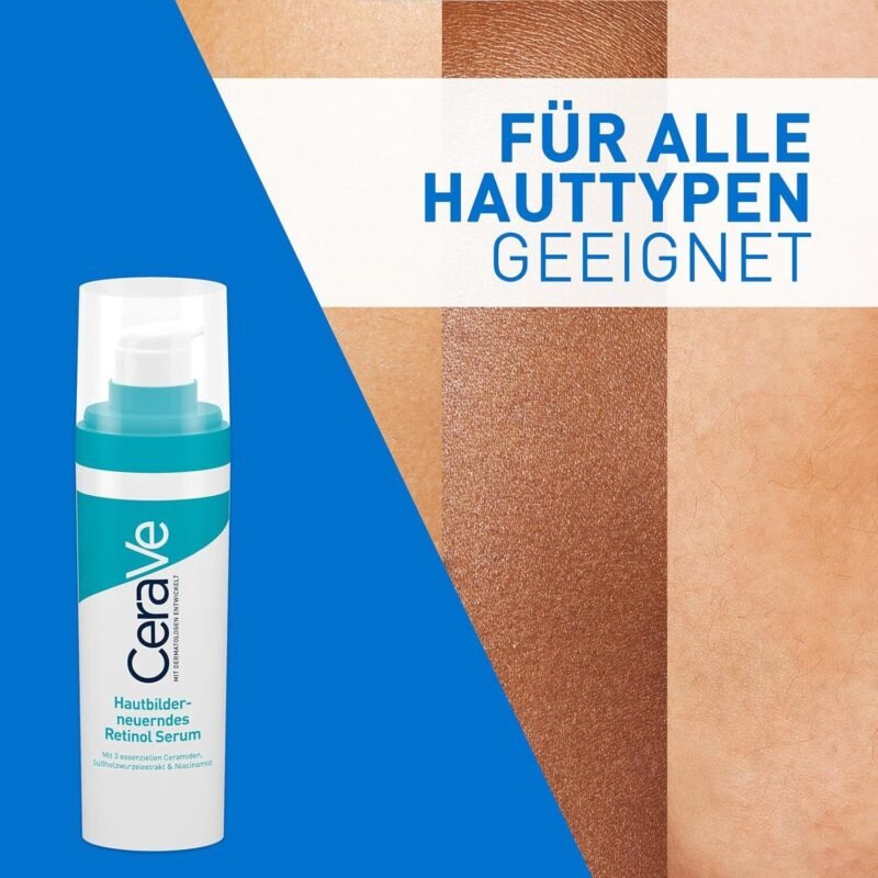 30ml Retinol Serum mit Ceramiden & Süßholzwurzelextrakt – Hauterneuernd