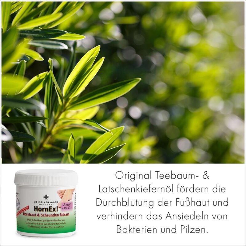 200ml Hornhautbalsam Urea 25 für Schrunden & trockene Fersen – Hornex