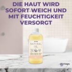 1L Süßes Mandelöl pflanzlichen Ursprungs – Natürliches Körperöl mit Vitamin E für Massage und Schwangerschaftspflege