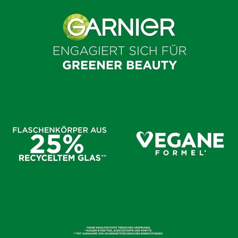 30ml Vitamin C Glow Booster Serum – Für strahlenden, ebenmäßigen Teint – Garnier