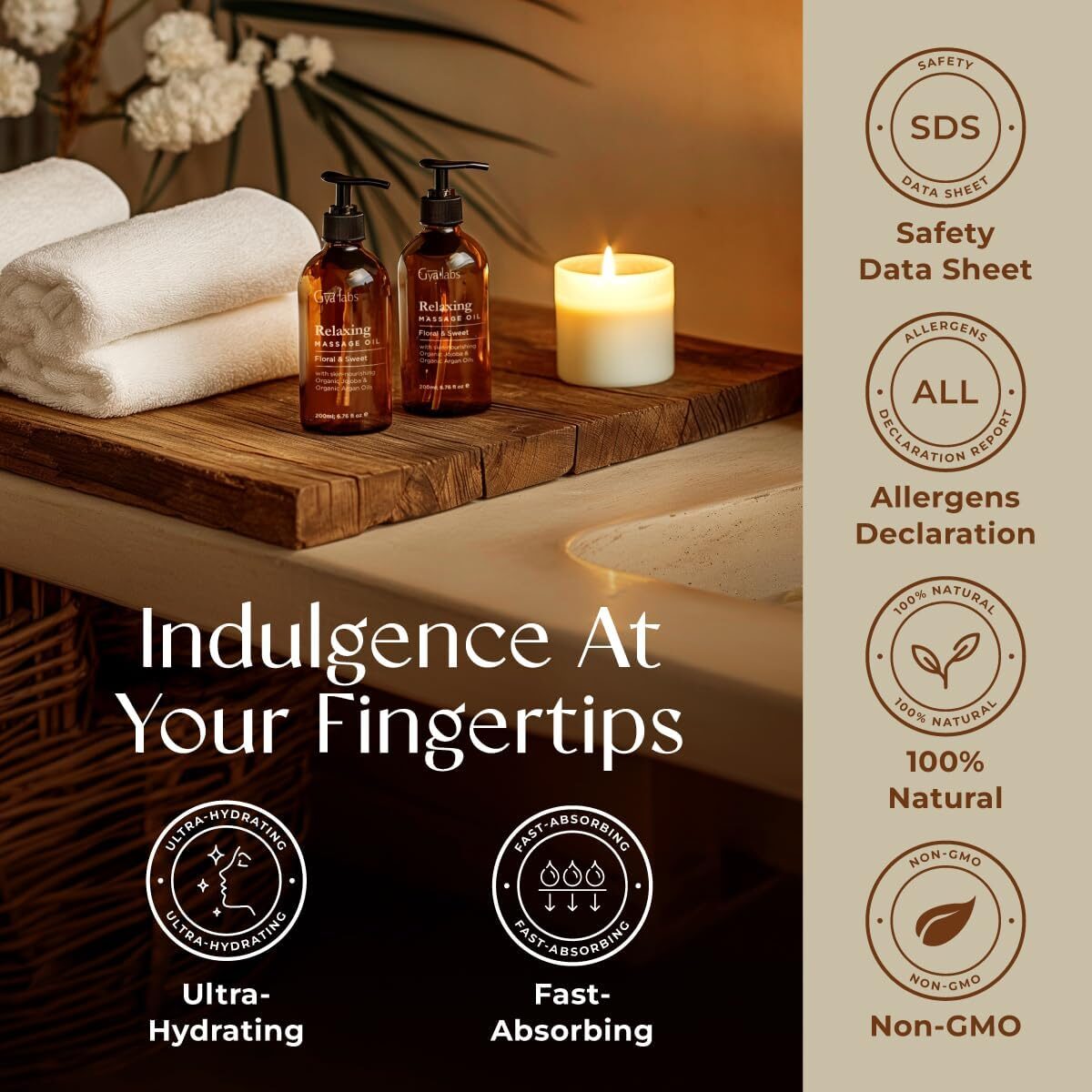 200ml Massageöl für Muskelkater – Natürliches Entspannungsöl mit Wärmewirkung für Muskeln und Gelenke